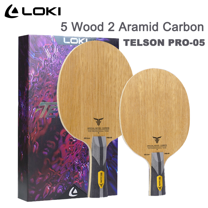 Tennis Racket - LOKI TELSON PRO-05 탁구 블레이드 5