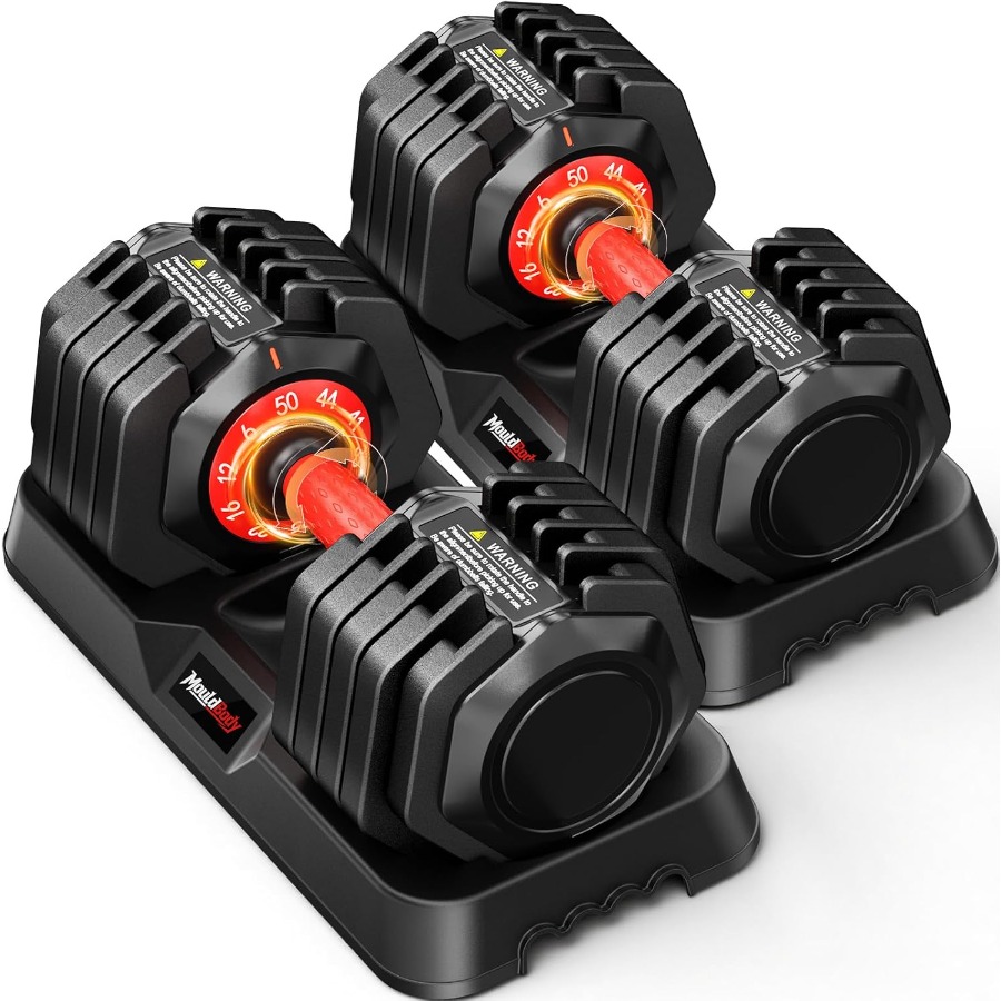 Dumbbell Set - 조절 가능한 덤벨 세트, 25파운드 또는