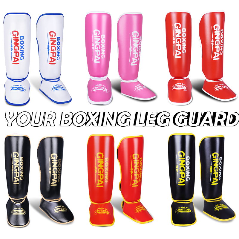 1 쌍 어린이 복싱 MMA 무에타이 신 가드 어린이 킥 - Sports Equipment 5 Years Old 리뷰 및 가격