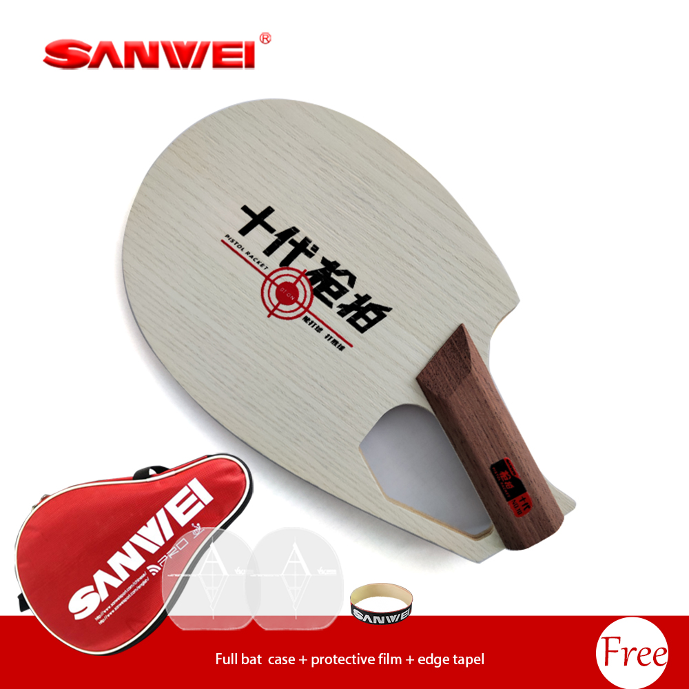 오리지널 SANWEI 특허받은 권총형 라켓 쉐이크핸드  - Tennis Racket 리뷰 및 가격