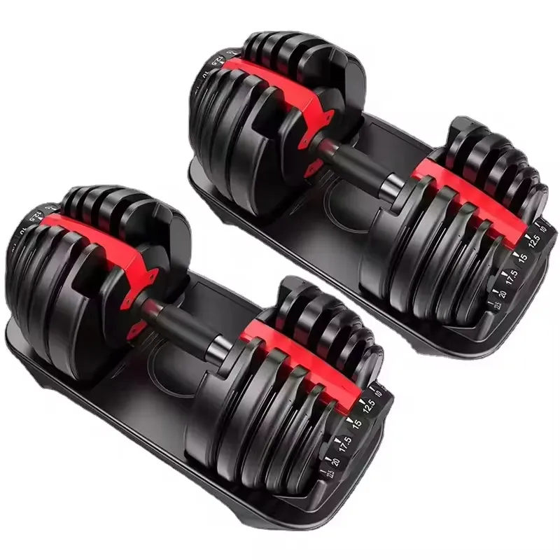 24kg 무게 조절이 가능한 덤벨 세트, 근력 운동,  - Dumbbell Set 리뷰 및 가격