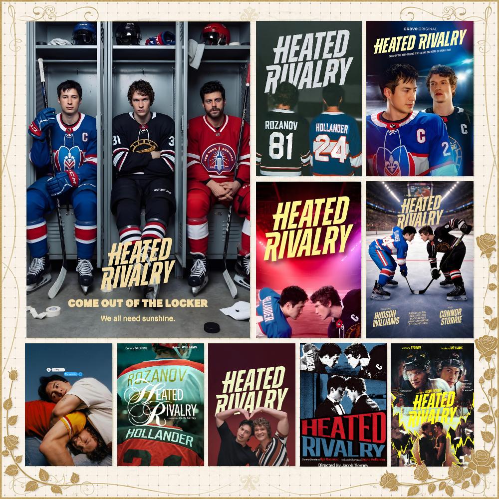 시리즈 H-히티드 라이벌리 스포츠 로맨스 포스터 벽 장 - Sports Equipment Poster 리뷰 및 가격