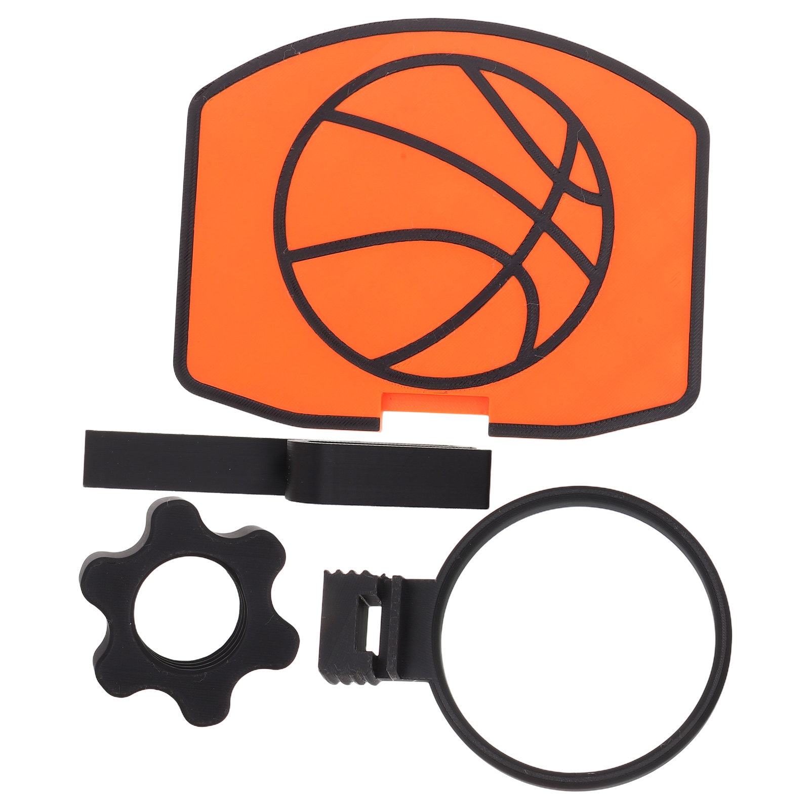 농구 골대 모양의 미니 쓰레기통, 뒷판에 부착하는 방식 - Basketball Hoop 리뷰 및 가격