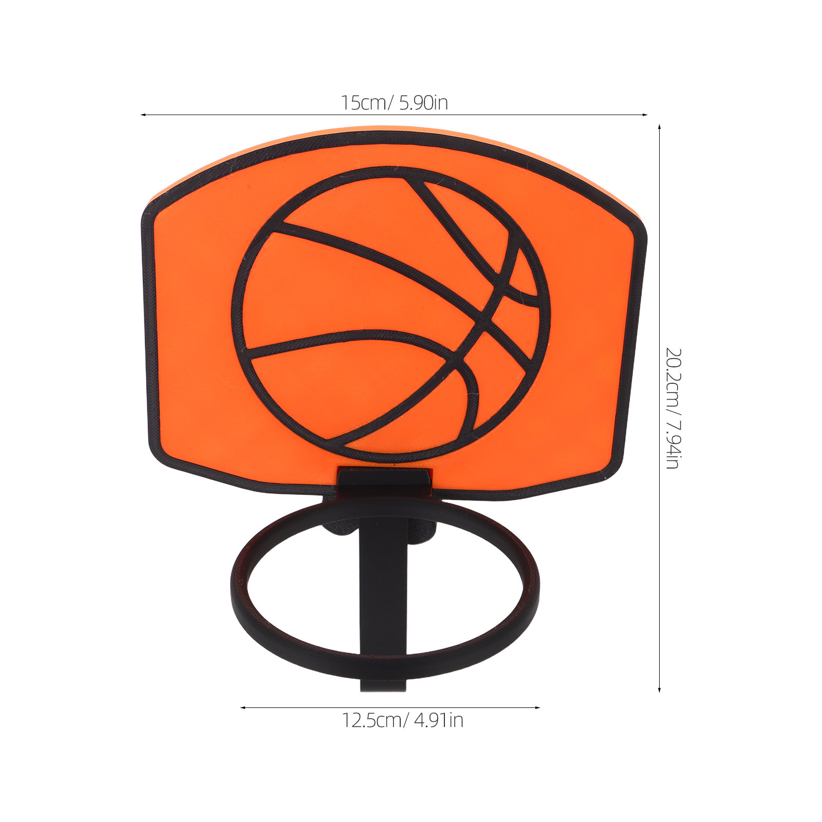 농구 골대 모양의 미니 쓰레기통, 뒷판에 부착하는 방식 - Basketball Hoop 리뷰 및 가격
