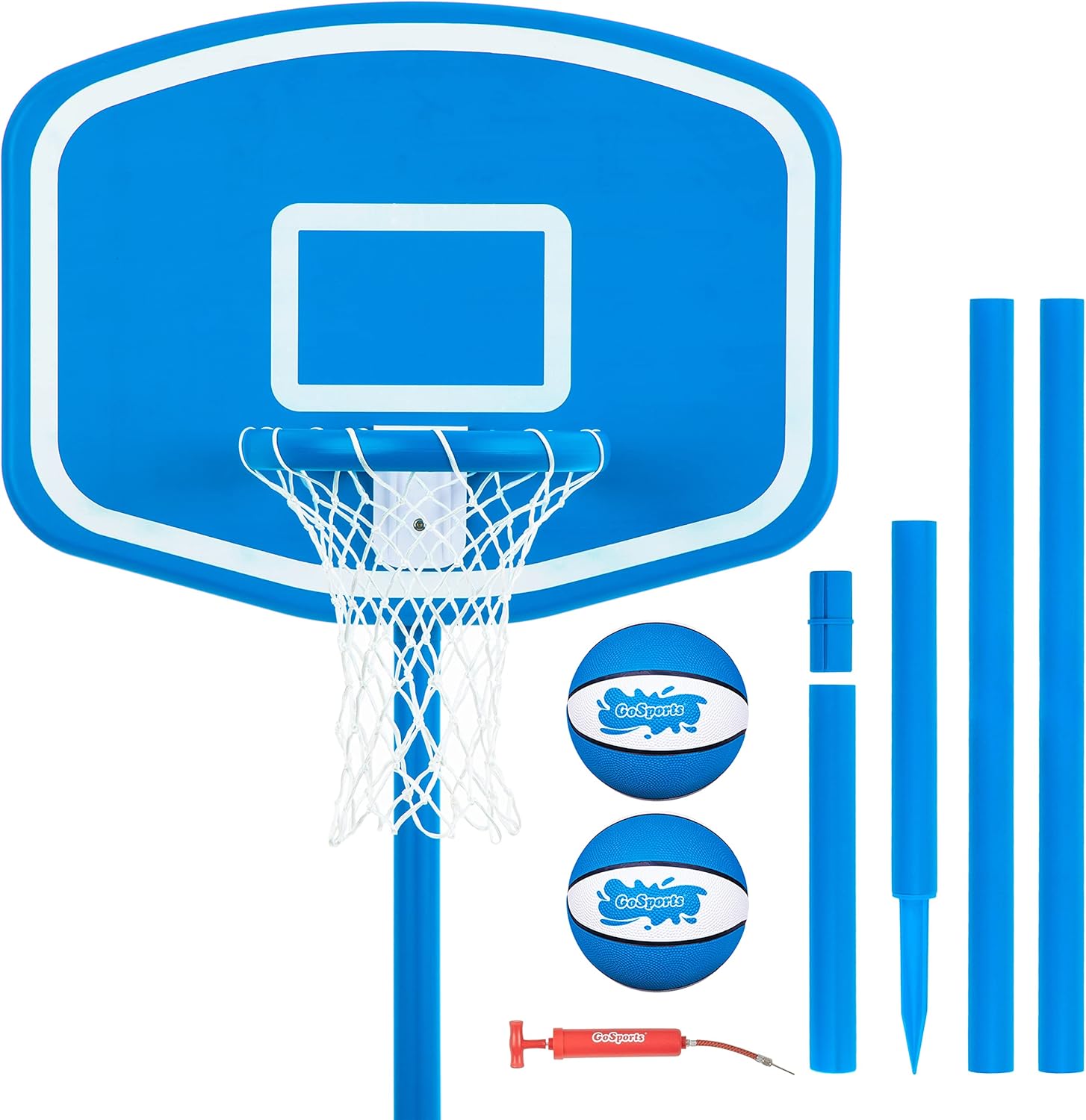 지상 수영장 농구대 게임 세트 (수영장 농구공 2개 및 - Basketball Hoop 리뷰 및 가격