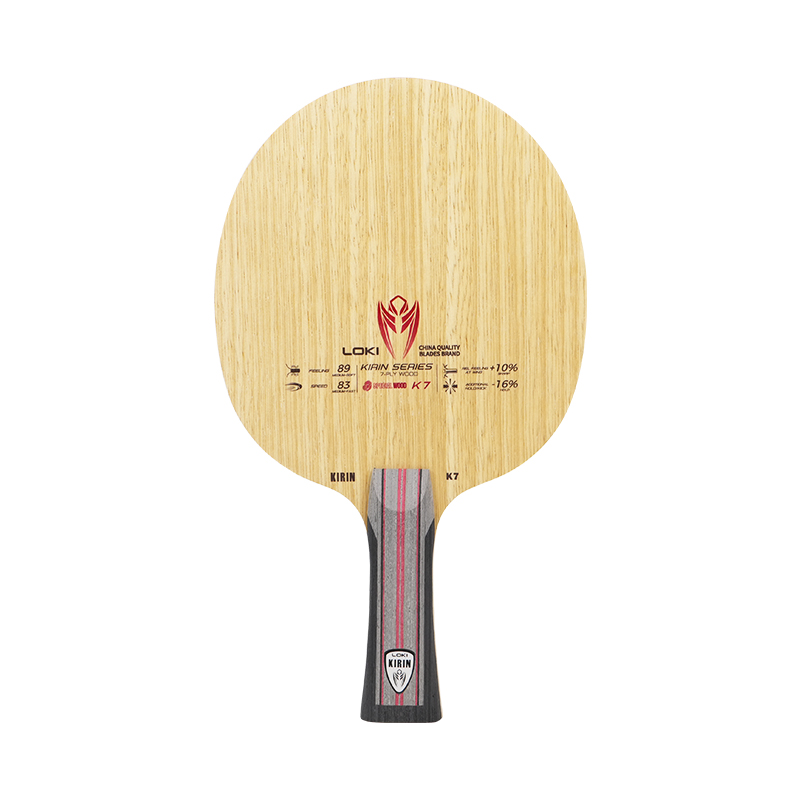 로키 키린 시리즈 탁구 블레이드 K7 7겹 순수 목재  - Tennis Racket 리뷰 및 가격